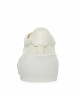 SteveMadden COLOSSAL CREAM LEATHER WOMEN’S SHOES