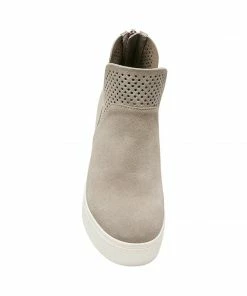 SteveMadden WINNI LIGHT GREY SUEDE