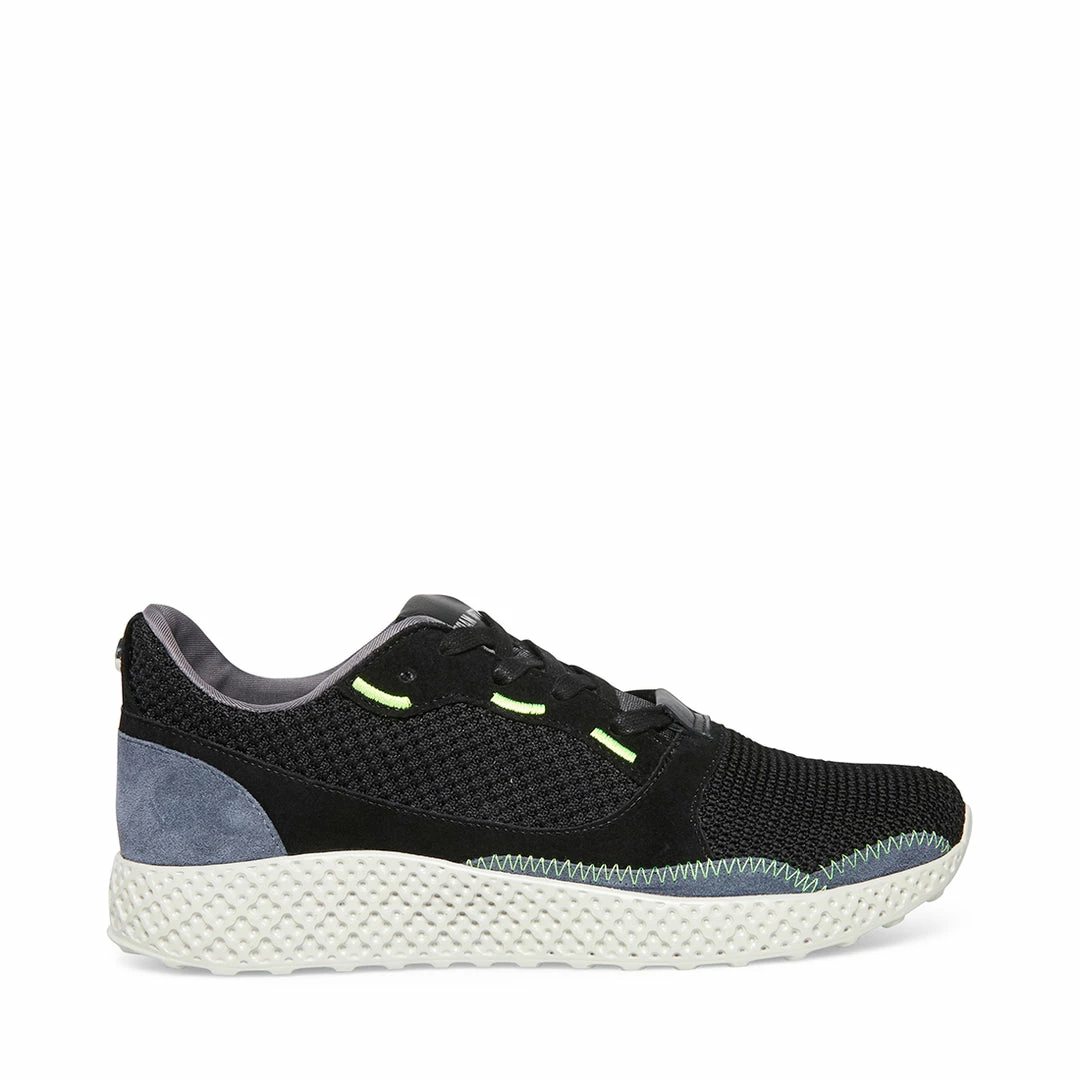 SteveMadden MEN'S RUNNING GREY/BLACK