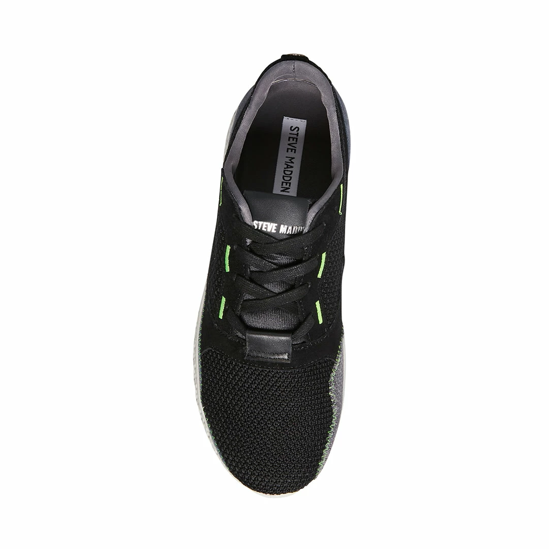 SteveMadden MEN'S RUNNING GREY/BLACK
