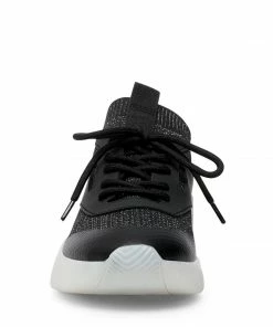 SteveMadden SKIPPY BLACK/GREY WOMEN’S SHOES