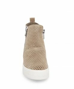 Recurate RESALE WEDGIE-P TAUPE SUEDE - SM REBOOTED