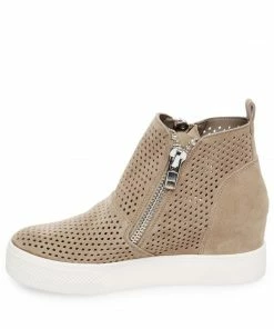 Recurate RESALE WEDGIE-P TAUPE SUEDE - SM REBOOTED