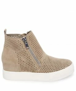 Recurate RESALE WEDGIE-P TAUPE SUEDE - SM REBOOTED