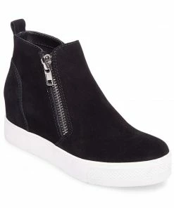 Recurate RESALE WEDGIE BLACK SUEDE - SM REBOOTED