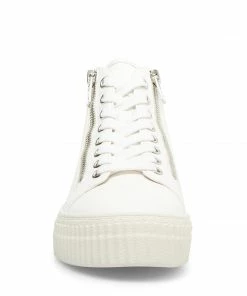 SteveMadden WOMEN’S SHOES ZADE WHITE MULTI