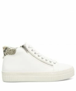 SteveMadden WOMEN’S SHOES ZADE WHITE MULTI