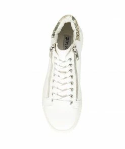 SteveMadden WOMEN’S SHOES ZADE WHITE MULTI