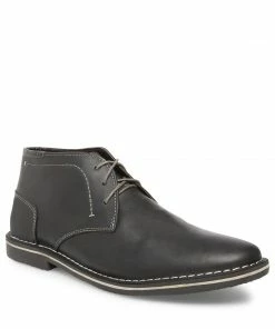 SteveMadden HARKEN BLACK LEATHER