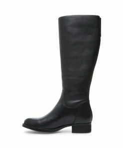 Recurate RESALE LORAINE BLACK LEATHER - SM REBOOTED