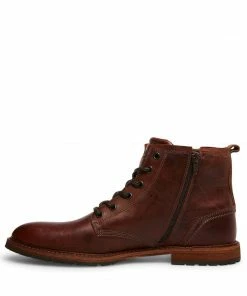 SteveMadden HAMILTON BROWN LEATHER MEN'S