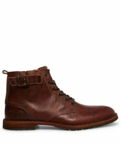 SteveMadden HAMILTON BROWN LEATHER MEN'S