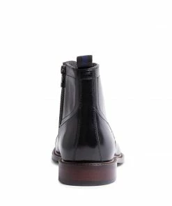 SteveMadden KETONIC BLACK LEATHER