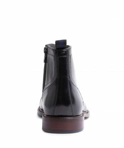 Recurate MEN'S KETONIC BLACK LEATHER - SM REBOOTED