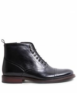 Recurate MEN'S KETONIC BLACK LEATHER - SM REBOOTED