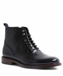 Recurate MEN'S KETONIC BLACK LEATHER - SM REBOOTED