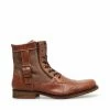 SteveMadden SIDETRACK COGNAC LEATHER