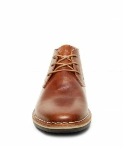 SteveMadden HARKEN COGNAC LEATHER Pre-Order