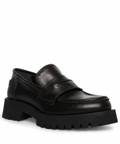SteveMadden Shop All LAWRENCE BLACK LEATHER