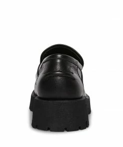 SteveMadden Shop All LAWRENCE BLACK LEATHER