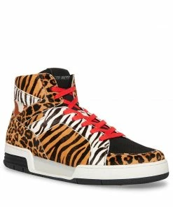 SteveMadden MEN'S RAJAH LEOPARD MULTI