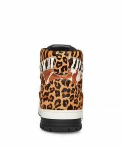 SteveMadden MEN'S RAJAH LEOPARD MULTI
