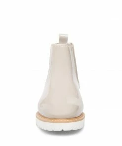 SteveMadden WOMEN’S SHOES PUDDLES LIGHT GREY