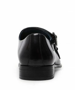 SteveMadden BEAUMONT BLACK LEATHER