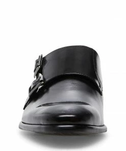 SteveMadden BEAUMONT BLACK LEATHER