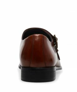 SteveMadden BEAUMONT COGNAC LEATHER MEN'S