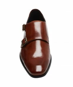 SteveMadden BEAUMONT COGNAC LEATHER MEN'S