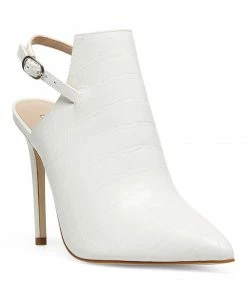 SteveMadden WOMEN’S SHOES DAILY WHITE CROCODILE