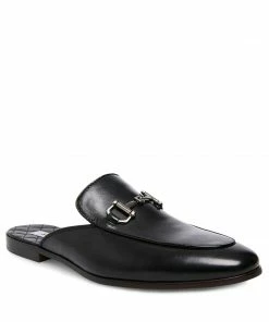 SteveMadden DAZLING BLACK LEATHER