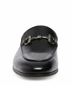 SteveMadden DAZLING BLACK LEATHER