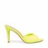 SteveMadden WOMEN’S SHOES ERIN YELLOW NEON