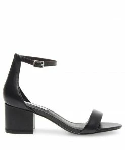 SteveMadden Shop All IRENEE BLACK LEATHER