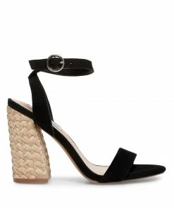 SteveMadden JELLA BLACK NUBUCK