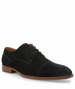 SteveMadden PERLY BLACK SUEDE MEN'S