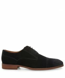SteveMadden PERLY BLACK SUEDE MEN'S