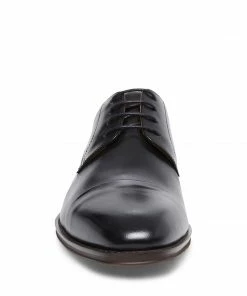 SteveMadden PLOT BLACK LEATHER