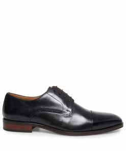 SteveMadden PLOT BLACK LEATHER