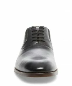 SteveMadden MEN'S PREACH BLACK LEATHER