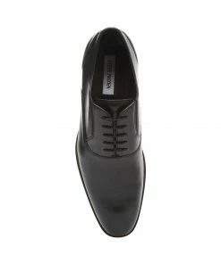 SteveMadden MEN'S PREACH BLACK LEATHER
