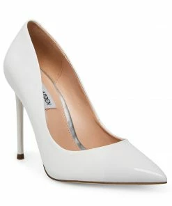 SteveMadden VALA WHITE PATENT