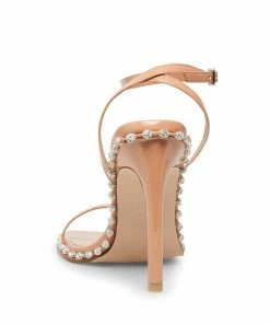 SteveMadden ZELLE CAMEL MULTI Rhinestones
