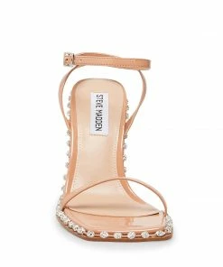 SteveMadden ZELLE CAMEL MULTI Rhinestones