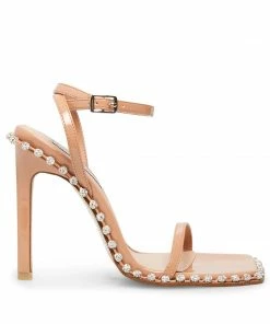 SteveMadden ZELLE CAMEL MULTI Rhinestones
