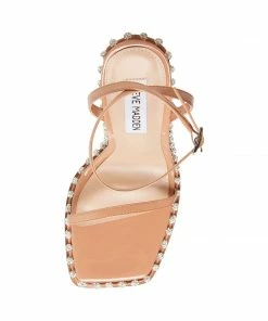 SteveMadden ZELLE CAMEL MULTI Rhinestones