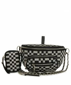 SteveMadden RHINESTONES BMAXIMAR BLACK/SILVER