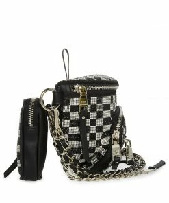 SteveMadden RHINESTONES BMAXIMAR BLACK/SILVER